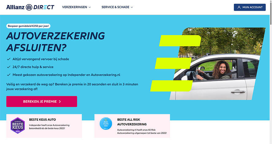 Allianz Direct autoverzekering